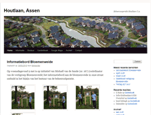 Tablet Screenshot of houtlaan.nl